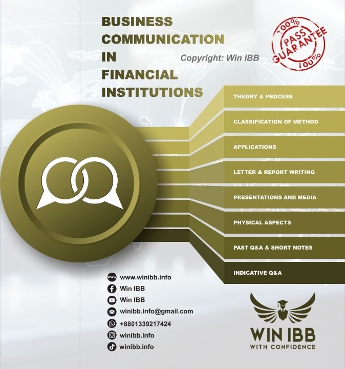 Business Communication in Financial Institutions (BCFI) – 105