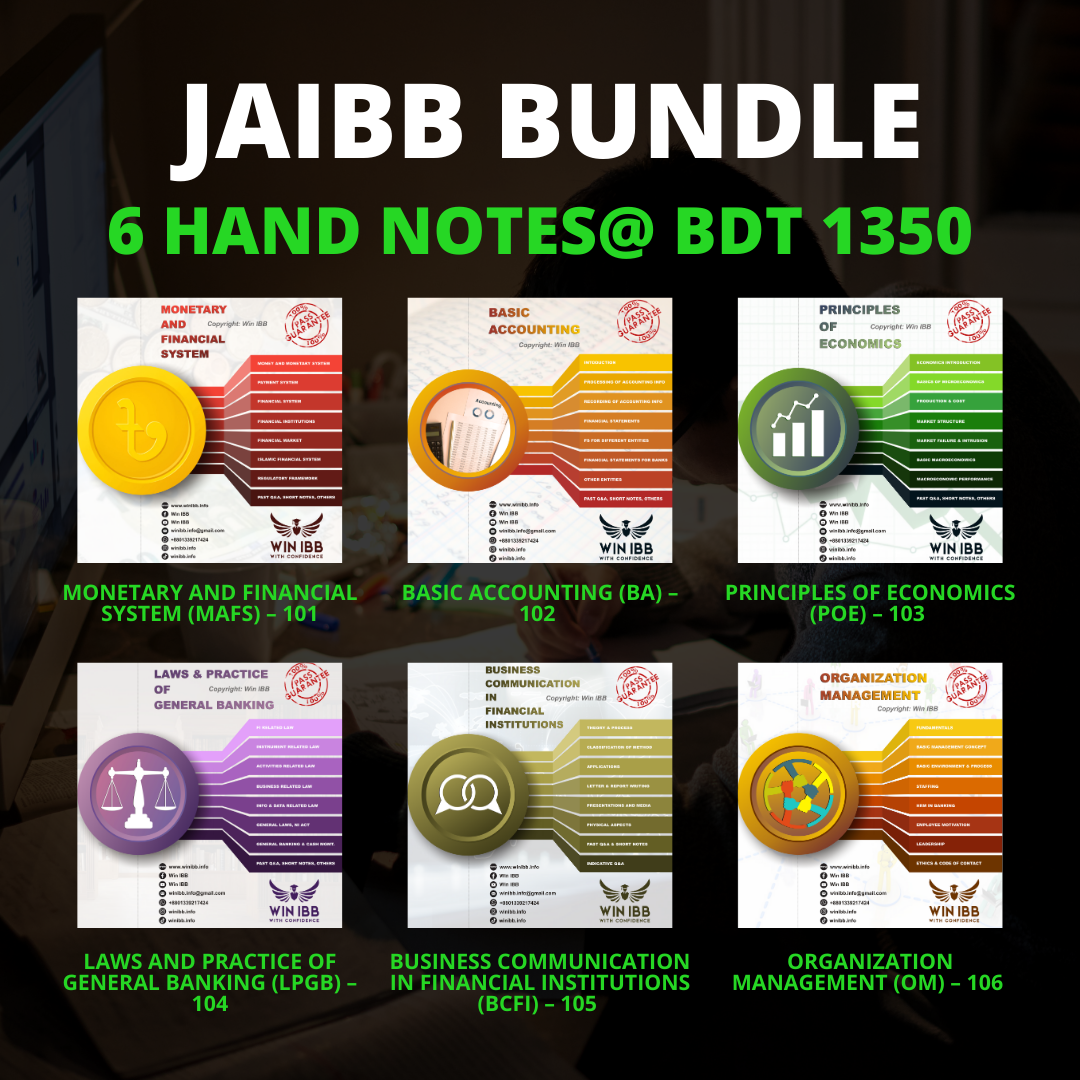 JAIBB 6 Hand Notes  Bundle – All-in-One Preparation Guide.